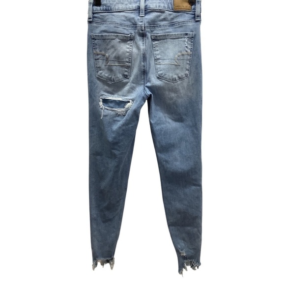 American Eagle Size 2 Short Super Hi Rise Jegging. Preowned - Picture 3 of 9